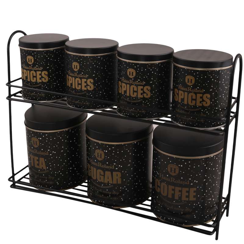 بانکه مدل PJ-107825 مجموعه 7 عددی به همراه استند