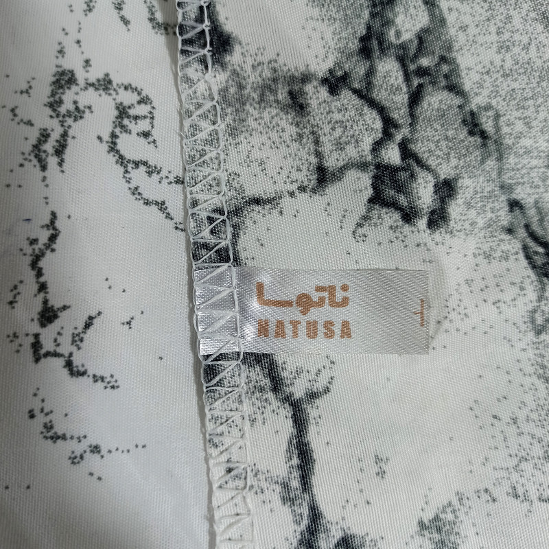 کاور لحاف ناتوسا مدل ابر و بادی یک نفره سایز 160x220 سانتی متر