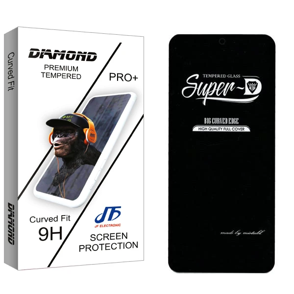محافظ صفحه نمایش جی اف مدل Diamond SuperD مناسب برای گوشی موبایل موتورولا Moto G72
