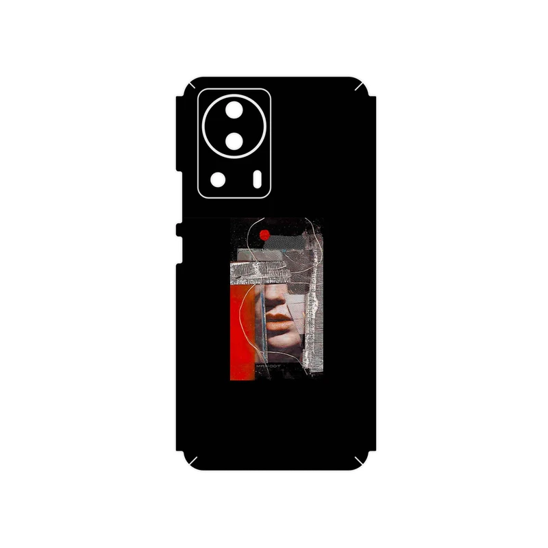 برچسب پوششی ماهوت مدل Collage of Mouth مناسب برای گوشی موبایل شیائومی 13 Lite