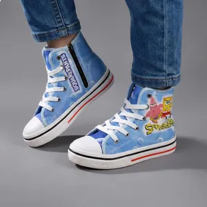 نیم بوت پسرانه مدل باب اسفنجی BL.3492