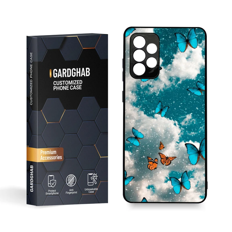 کاور گارد قاب مدل دخترانه مناسب برای گوشی موبایل سامسونگ Galaxy A72