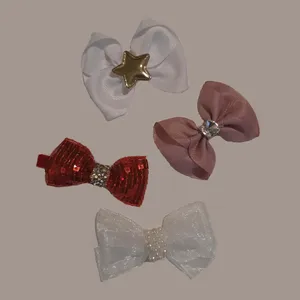 گیره مو دخترانه مدل NN290 مجموعه 4 عددی