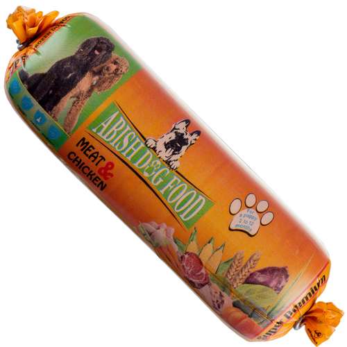 غذای سگ ابیش مدل ژامبون گوشت مرغ PUPPY وزن 5 کیلوگرم