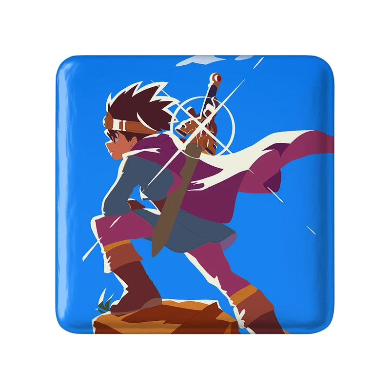 پیکسل خندالو طرح بازی دراگون کوئست (Dragon Quest) مدل مربعی کد 35277