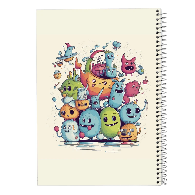 دفتر لیست خرید 50 برگ مدوپد مدل Ghibli کد DF2456