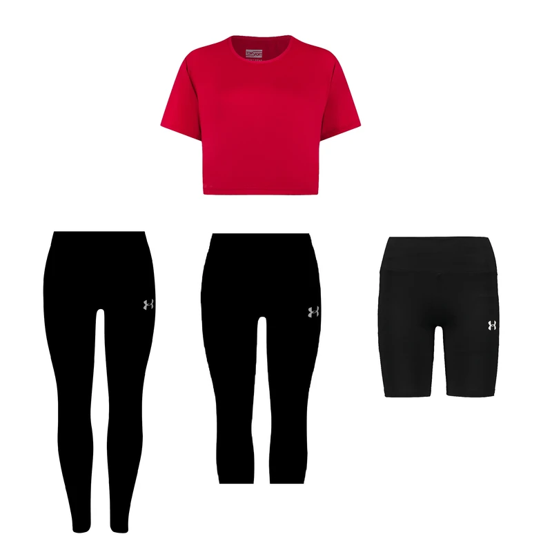 ست چهار تکه لباس ورزشی زنانه مدل 56-4101-3101-69