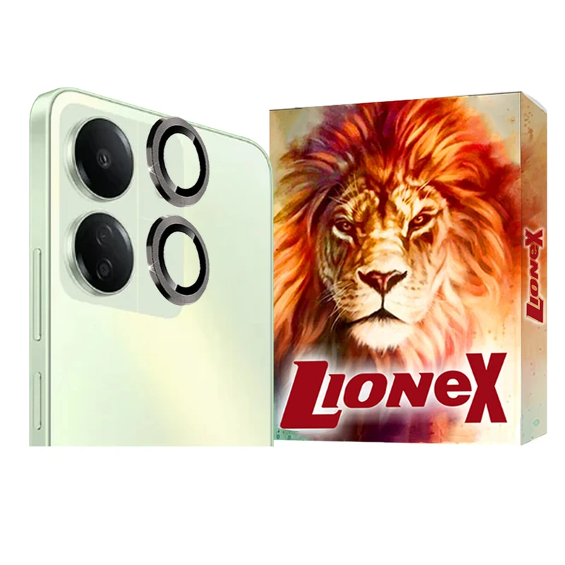 محافظ لنز دوربین لایونکس مدل RINGISLLI مناسب برای گوشی موبایل شیائومی Redmi 13C 4G / Poco C65