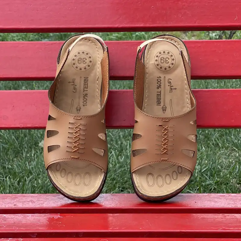 صندل زنانه مدل طبی دوختی کد Ce-900002