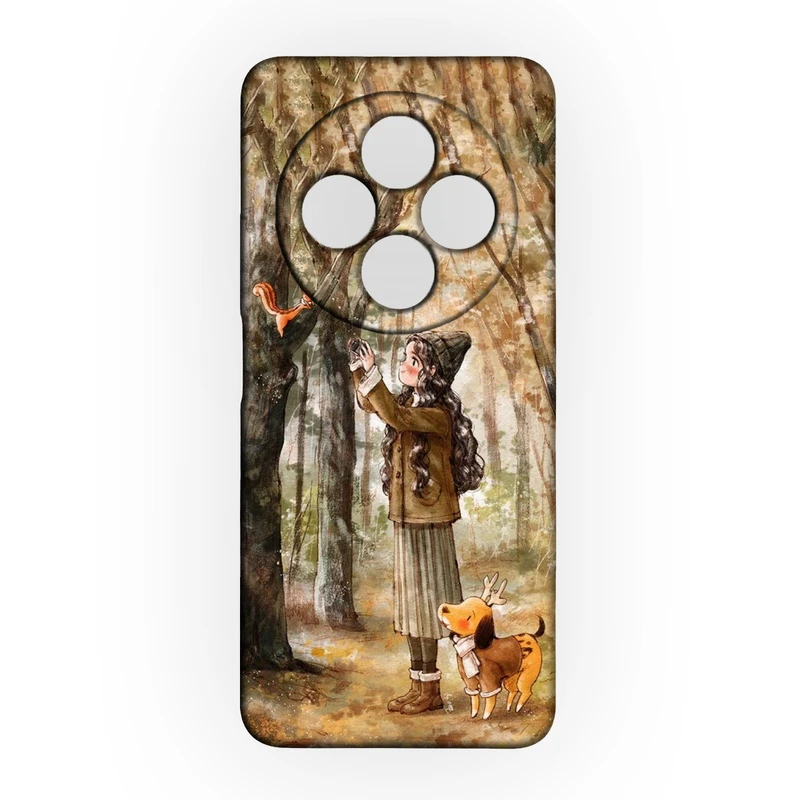 کاور طرح دخترانه کد 293 مناسب برای گوشی موبایل شیائومی Redmi 14C