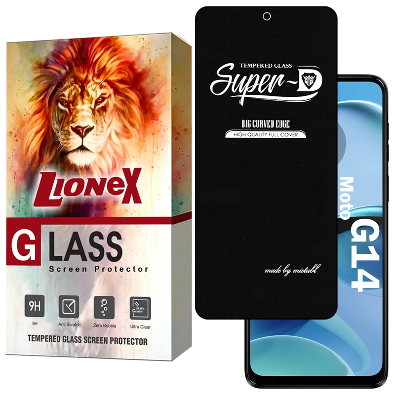محافظ صفحه نمایش لایونکس مدل SUPERDNL مناسب برای گوشی موبایل موتورولا Moto G14