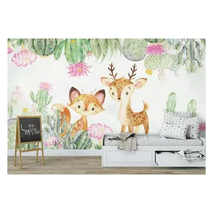 پوستر دیواری اتاق کودک مدل آهو 1034