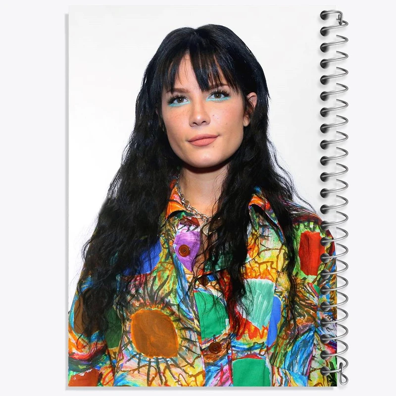 دفتر لیست خرید 50 برگ خندالو طرح هالزی Halsey کد 19094