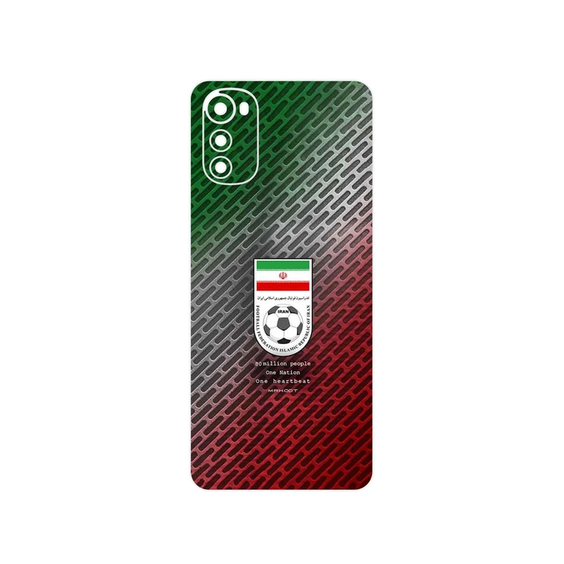 برچسب پوششی ماهوت مدل Iran_National_Football_Team مناسب برای گوشی موبایل موتورولا Moto E32s