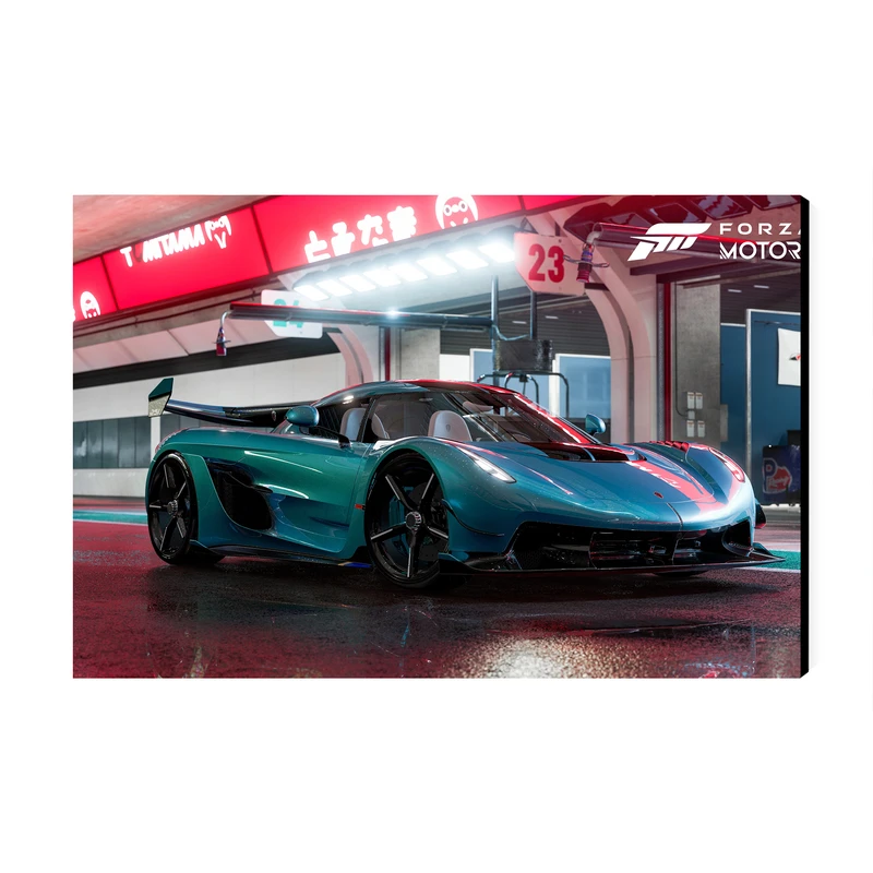 تابلو شاسی عرش مدل فانتزی ماشین اسپرت کد As5542