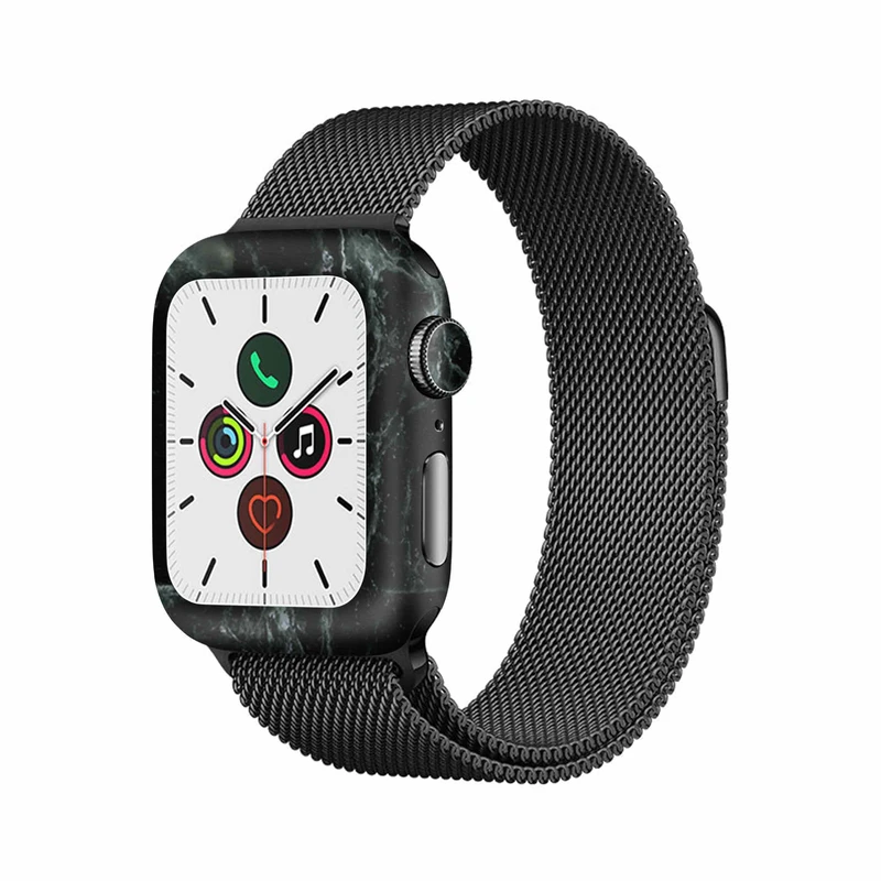  برچسب ماهوت طرح Graphite-Green-Marble مناسب برای اپل واچ Watch 5 40mm
