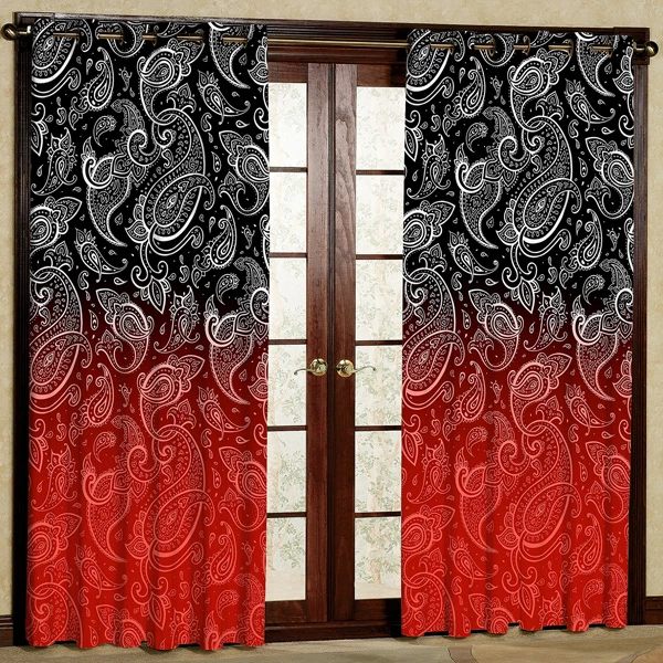 پرده مدل مخمل پانچی کد 7764 سایز 280x140 سانتی متر