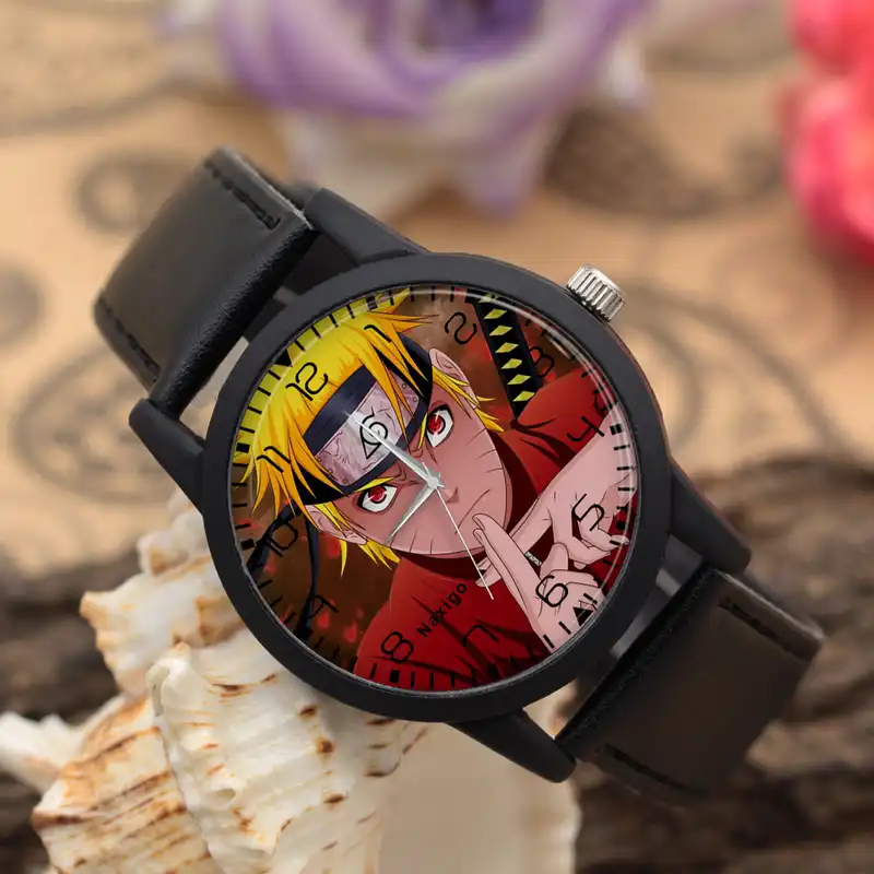 ساعت مچی عقربه ای ناکسیگو مدل ناروتو کد LF6799