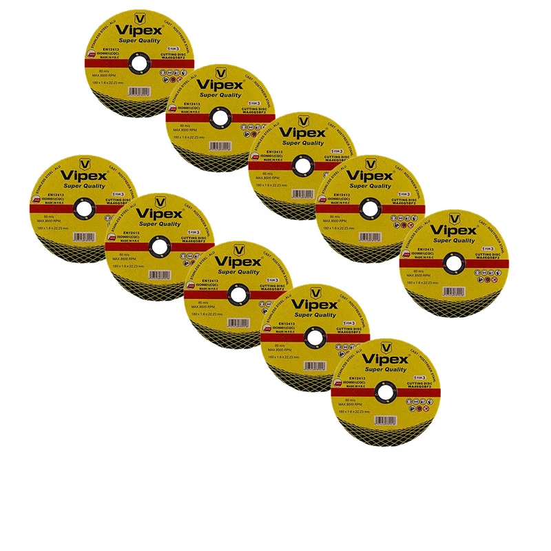 صفحه برش استیل ویپکس مدل 180 بسته 10 عددی