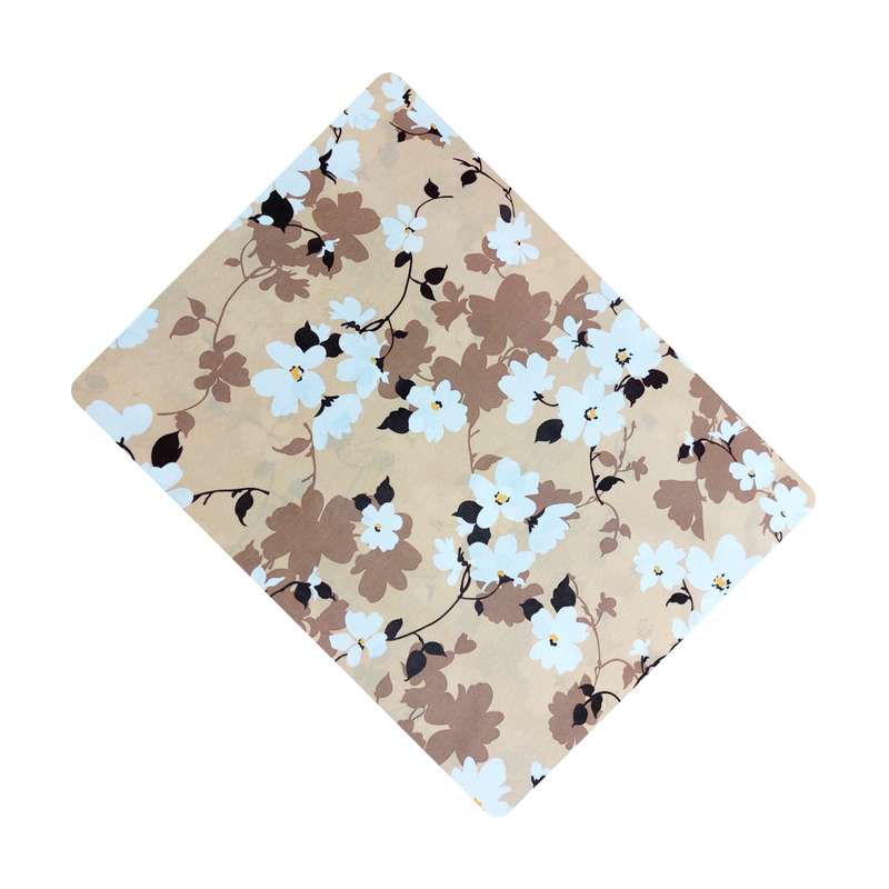 ملحفه مدل روانداز طرح گلیت یک نفره سایز 140×200 سانتی متر 