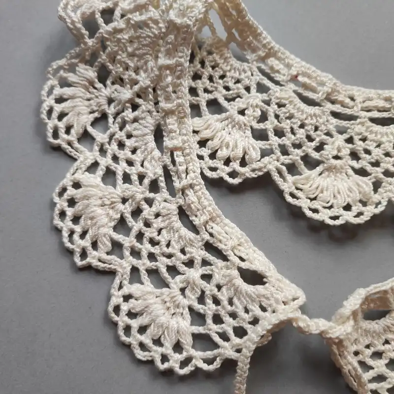 یقه تزیینی دخترانه مدل بافتنی کد G02