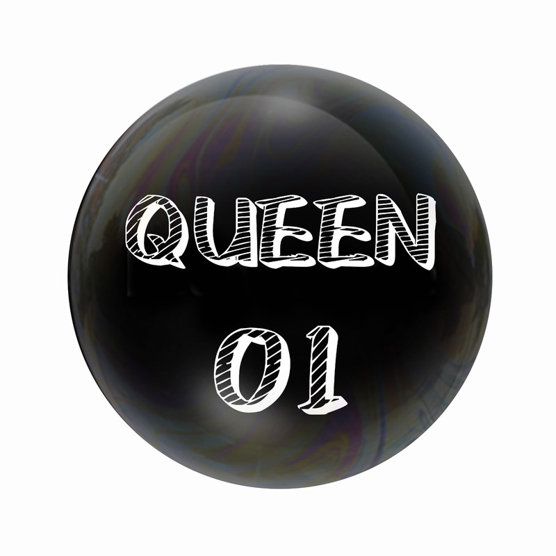 مگنت عرش طرح نوشته QUEEN کد Asm3590
