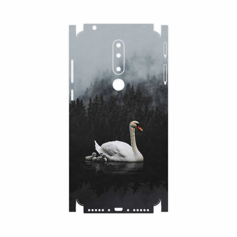 برچسب پوششی ماهوت مدل Swan Lake-FullSkin مناسب برای گوشی موبایل نوکیا 3.1 Plus