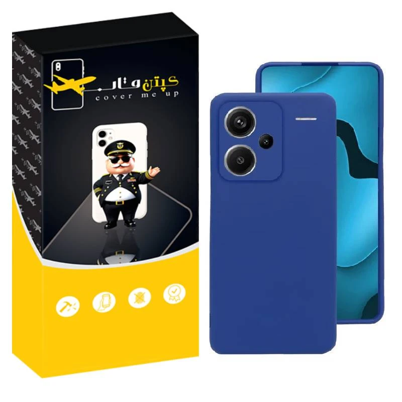 کاور کپتن قاب مدل سیلیکونی مناسب برای گوشی موبایل شیائومی Redmi Note 13 Pro Plus