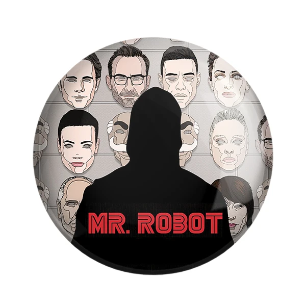 مگنت خندالو طرح سریال آقای ربات Mr.Robot کد 10230