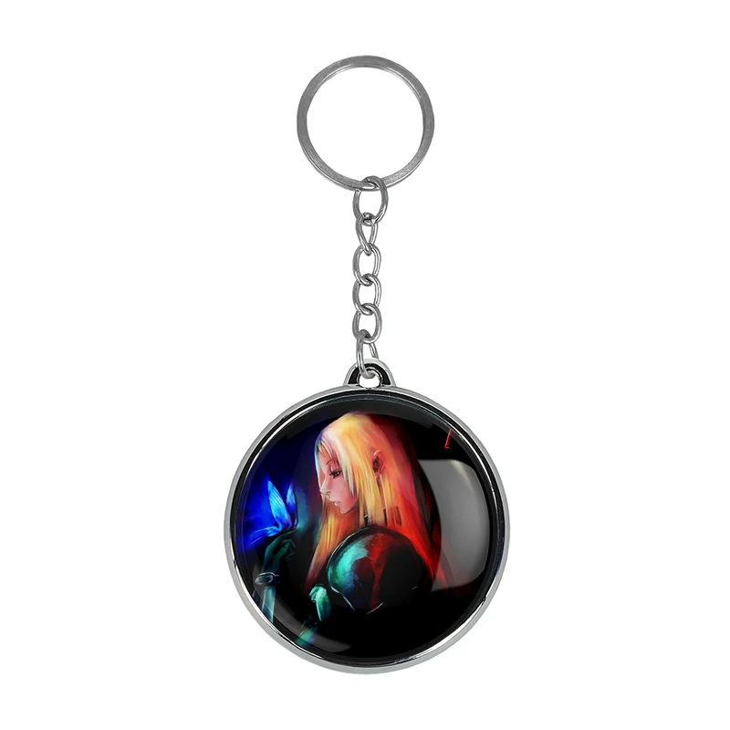 جاکلیدی خندالو طرح گالاتیا انیمه کلیمور مدل دوطرفه کد 3349533496