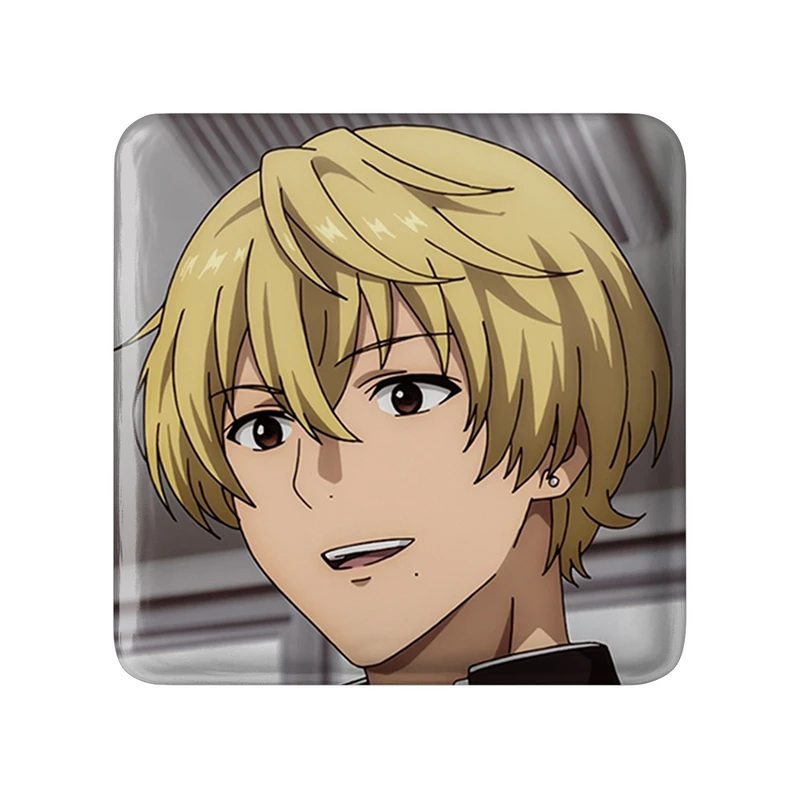 مگنت خندالو طرح شیبه انیمه توموداچی گیم Tomodachi Game  مدل مربعی کد 18453