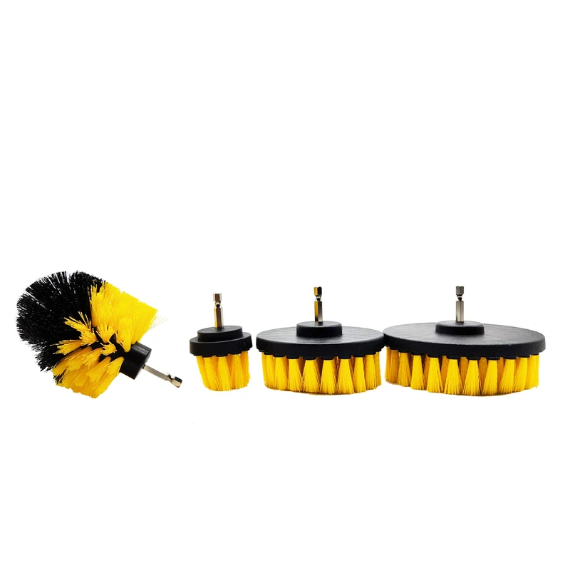 فرچه سر دریلی شستشو کد GHR1001 بسته 4 عددی