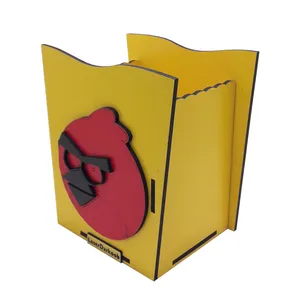 جامدادی رومیزی لیزر دارکوب مدل ANGRY بسته 4 عددی