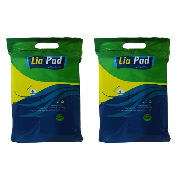 زیر انداز بهداشتی لیاپد مدل 0505 مجموعه 2 عددی