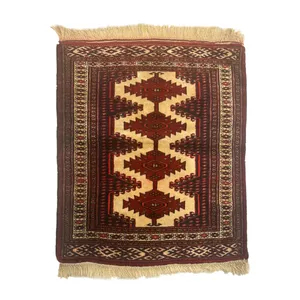 فرش دستبافت 0.5 متری مدل ترکمن کد Nkp-stp21