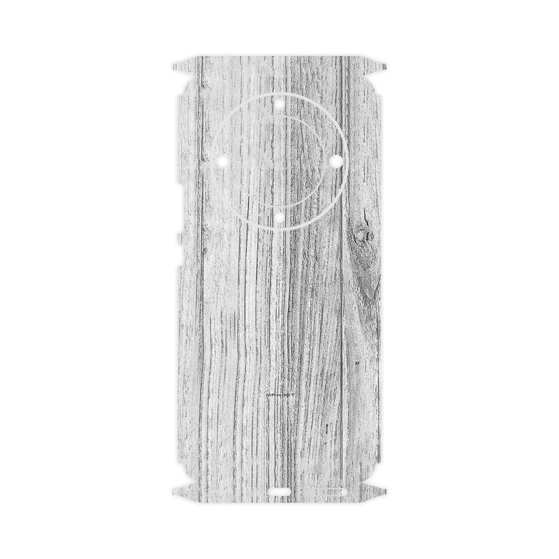برچسب پوششی ماهوت مدل White_Wood-FullSkin مناسب برای گوشی موبایل آنر Magic 5 Lite