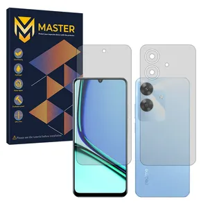 Master matte screen protector suitable for Realme Note 60 Mobile phone along with the back protector