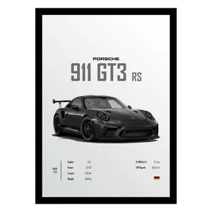 تابلو مدل ماشین پورش 911 GT3 Rs