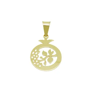 آویز گردنبند طلا 18 عیار زنانه الن نار مدل 0972