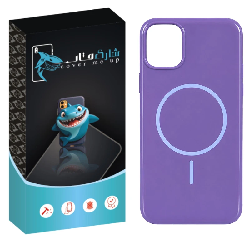 کاور شارک قاب مدل لوکس مناسب برای گوشی موبایل اپل Iphone 15