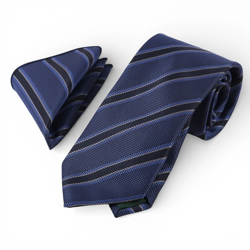 کراوات و دستمال جیب مردانه نسن مدل V77