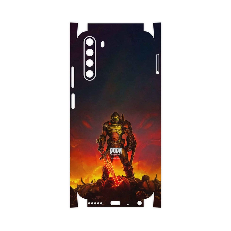 برچسب پوششی ماهوت مدل DOOM Game Series-FullSkin مناسب برای گوشی موبایل جی پلاس X10