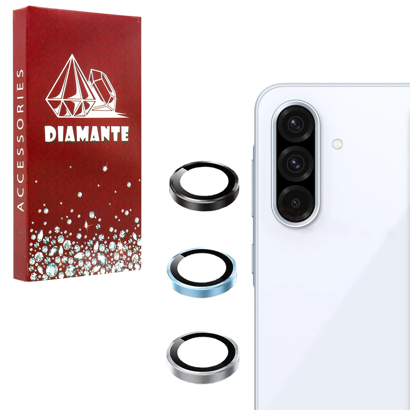 محافظ لنز دوربین فلزی مدل lenjeu مناسب برای گوشی موبایل سامسونگ Galaxy A56