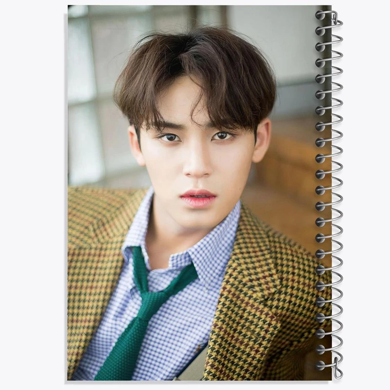 دفتر نقاشی 50 برگ خندالو مدل مینگیو گروه سونتین Seventeen کد 21636