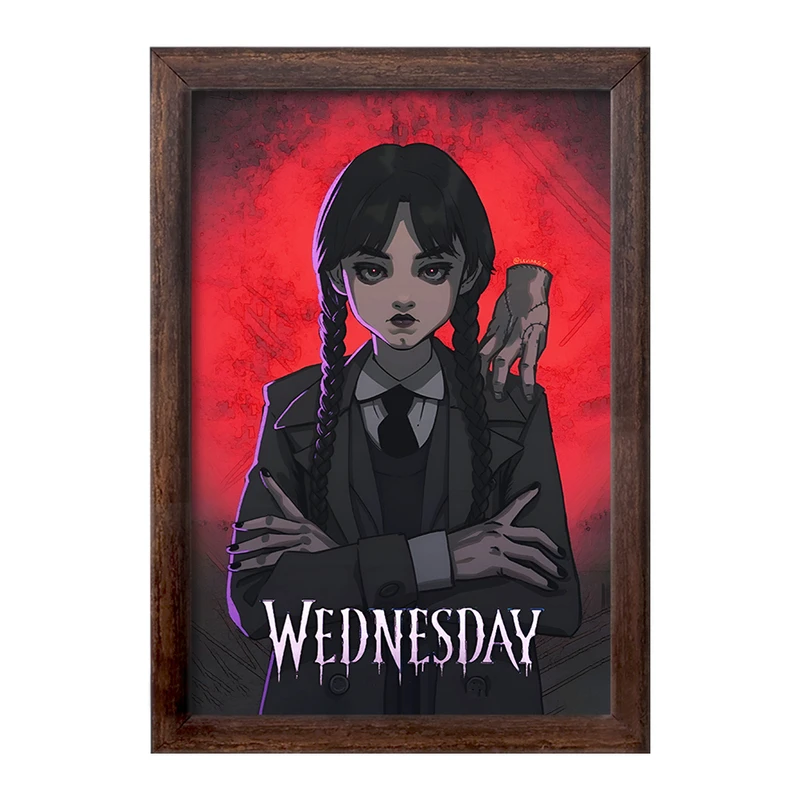 تابلو خندالو طرح ونزدی (Wednesday) کد F4951