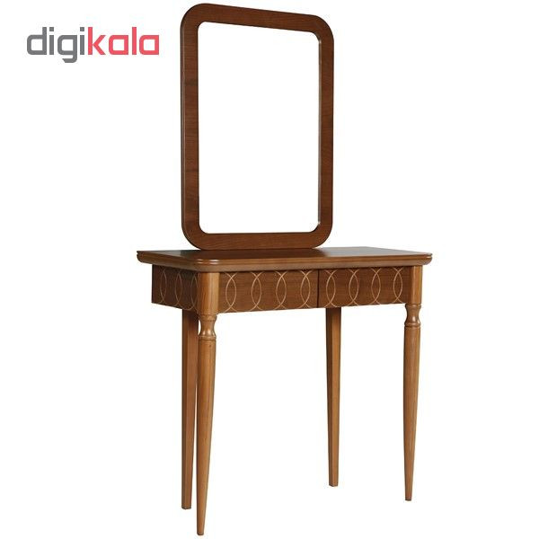 آینه و کنسول صنعت چوب کیان مدل نایریکا کد 7401