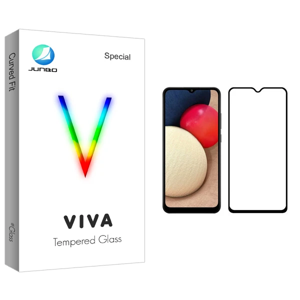محافظ صفحه نمایش جانبو مدل Viva Glass مناسب برای گوشی موبایل سامسونگ Galaxy A02s