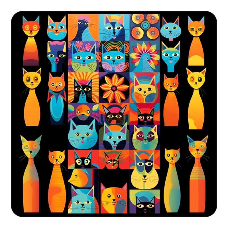 مگنت کاکتی طرح حیوانات رنگی مدل mp26793