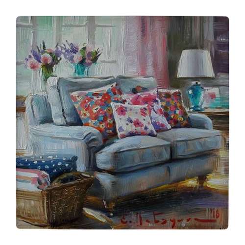 کاشی کارنیلا طرح مبل و دکوراسیون اتاق کد wk4643