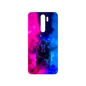 MAHOOT Smoke Rainbow Digital Art 2 Cover Sticker for Xiaomi Redmi Note 8 Pro